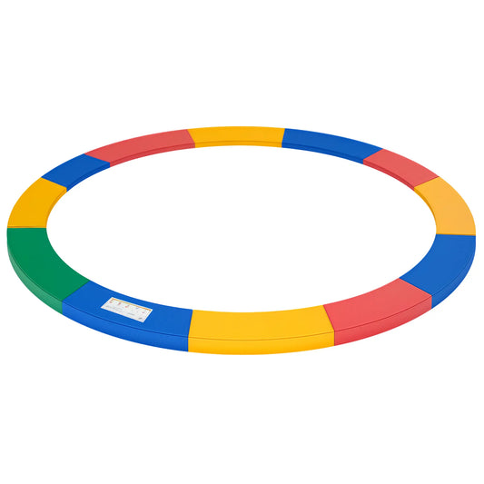 12ft Trampoline Pad, 144 Spring Safety Cover, EPE Foam, Colorful Trampolines Blue, Yellow and Red at Gallery Canada