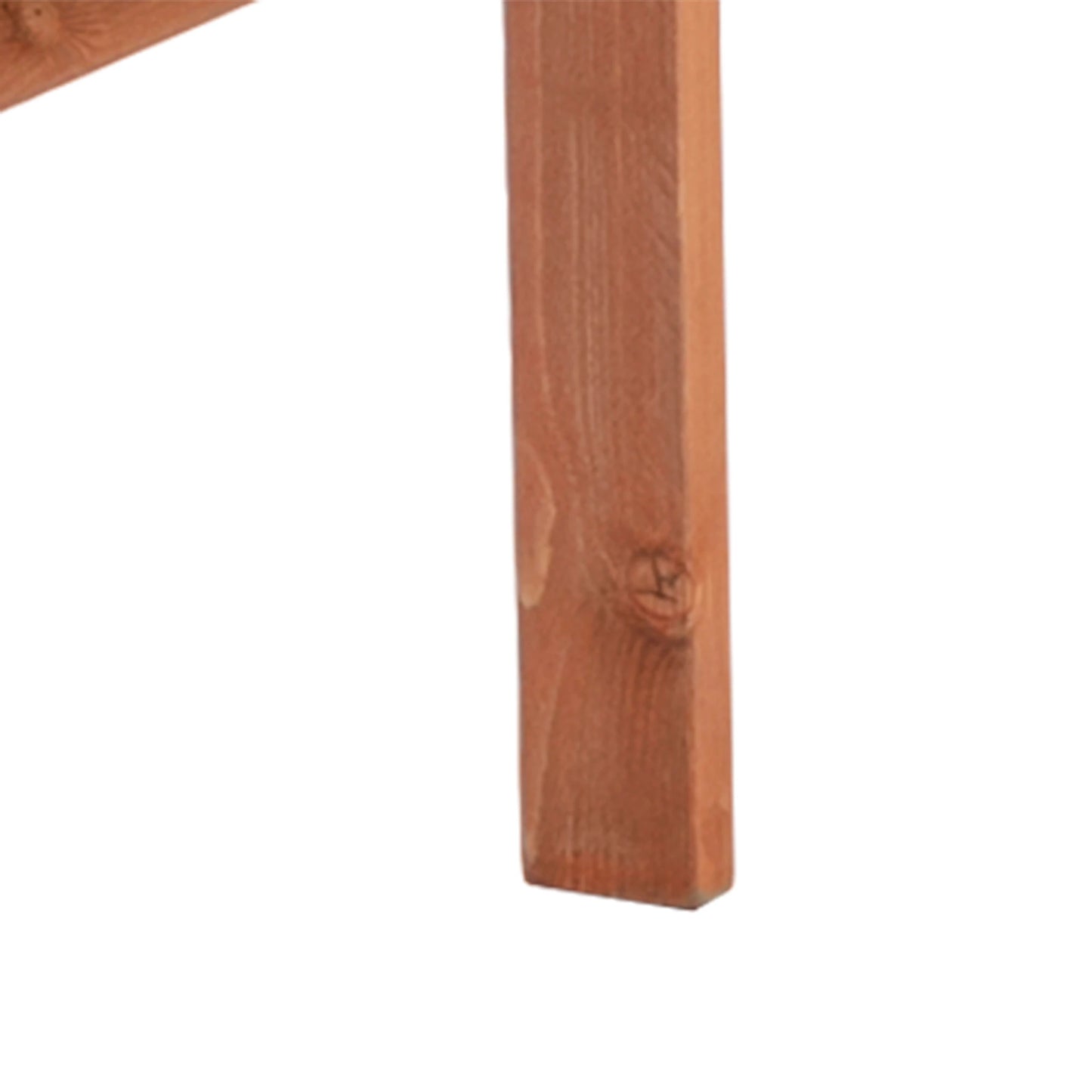 2-Person Garden Bench with Table, Umbrella Hole, Wooden Slat Design, Orange Outdoor Benches at Gallery Canada