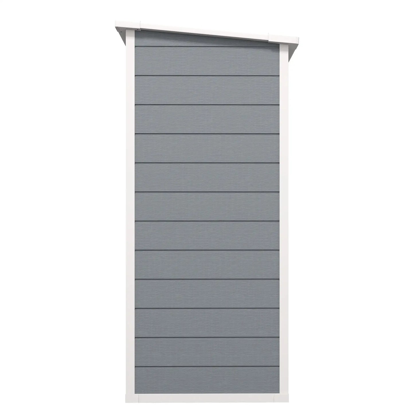 5 x 3FT Garden Shed, Outdoor Storage with Lockable Door, Window, Vent, Grey Sheds at Gallery Canada