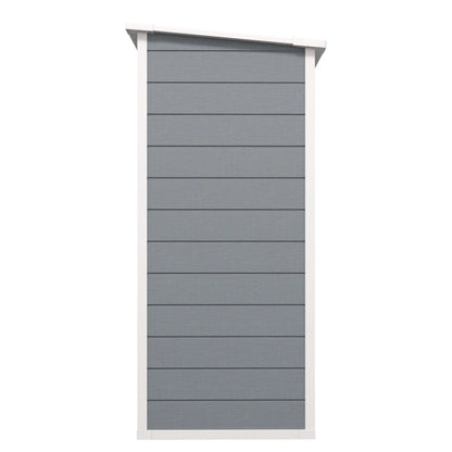 5 x 3FT Garden Shed, Outdoor Storage with Lockable Door, Window, Vent, Grey Sheds at Gallery Canada