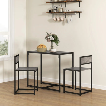 Industrial Dining Set For 2, Kitchen Table With Chairs Dining Table Sets at Gallery Canada
