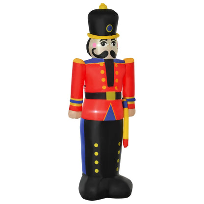 6 Ft Tall Nutcracker Toy Soldier, Lighted Inflatable Christmas Decoration Christmas Inflatables at Gallery Canada