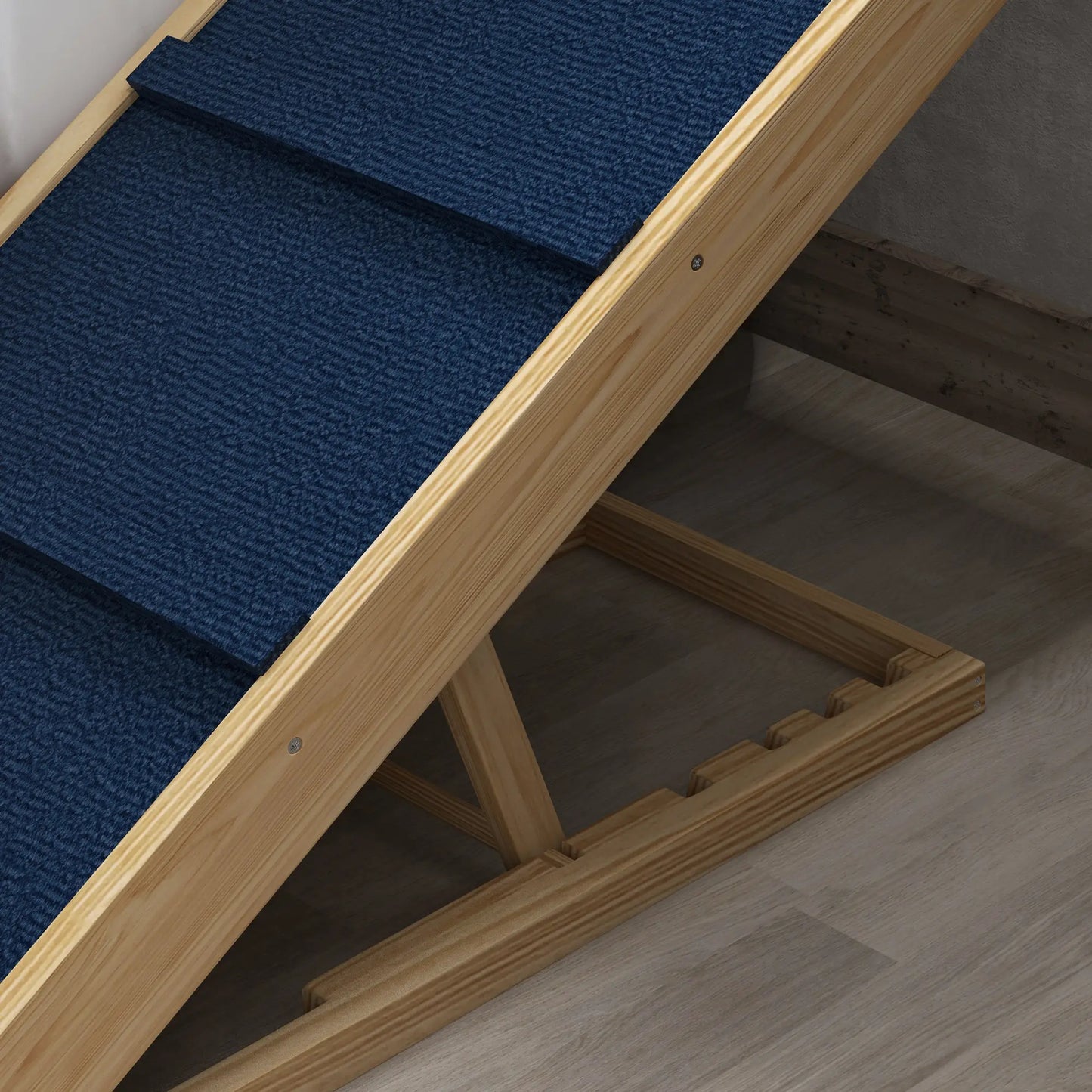 Adjustable Dog Ramp for Bed, Sofa, Non-Slip Surface, Folding Stairs Dog Stairs at Gallery Canada