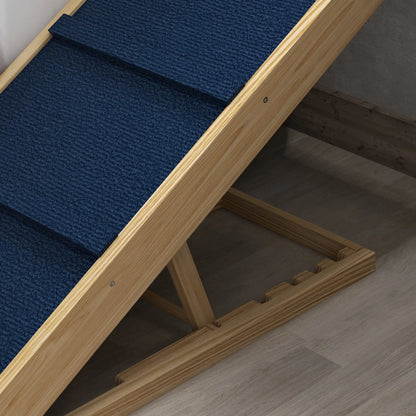 Adjustable Dog Ramp for Bed, Sofa, Non-Slip Surface, Folding Stairs Dog Stairs at Gallery Canada