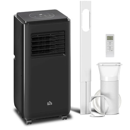 8,000 BTU Mobile Air Conditioner, 345 Sq. Ft., Dehumidifier Fan, Black Air Conditioner at Gallery Canada