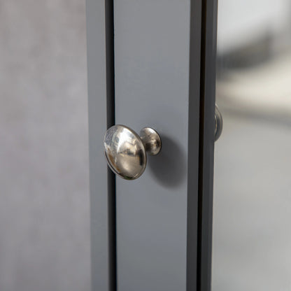 Wall Mounted Bathroom Mirror Cabinet, With Door and Shelves, Grey Mirror Medicine Cabinets at Gallery Canada
