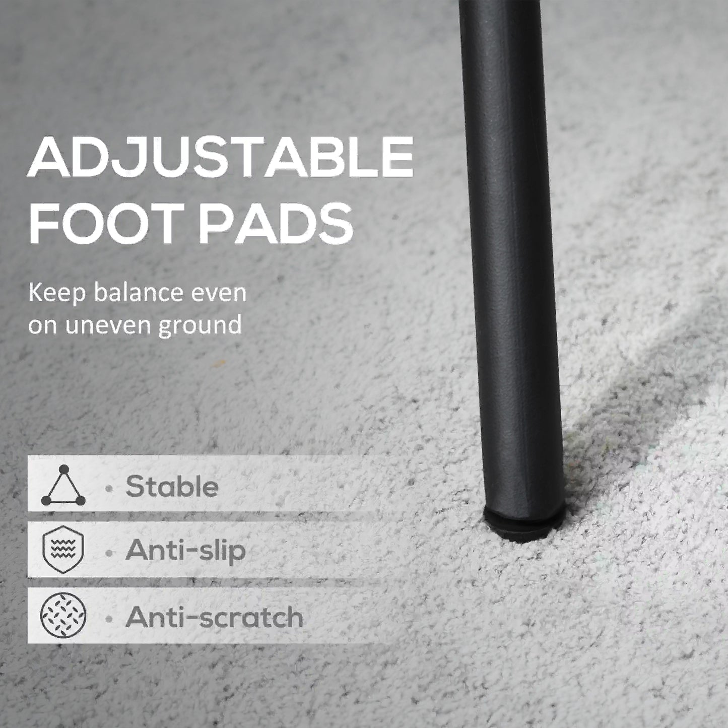 35" Round Patio Dining Table, Steel with Mesh Tabletop, Black Patio Side Tables at Gallery Canada