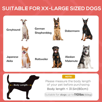 Elevated Pet Bed, Dog Cot, Portable Outdoor Indoor, Red Elevated Dog Beds at Gallery Canada