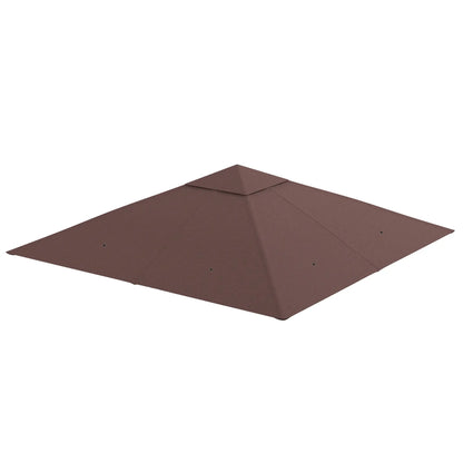 10' x 10' Square Gazebo Canopy, UV Protected, Sun Shade Gazebo Canopy Replacement at Gallery Canada