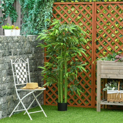 5.3ft Artificial Bamboo Tree with Pot, Indoor Decor for Home, Office Artificial Trees at Gallery Canada