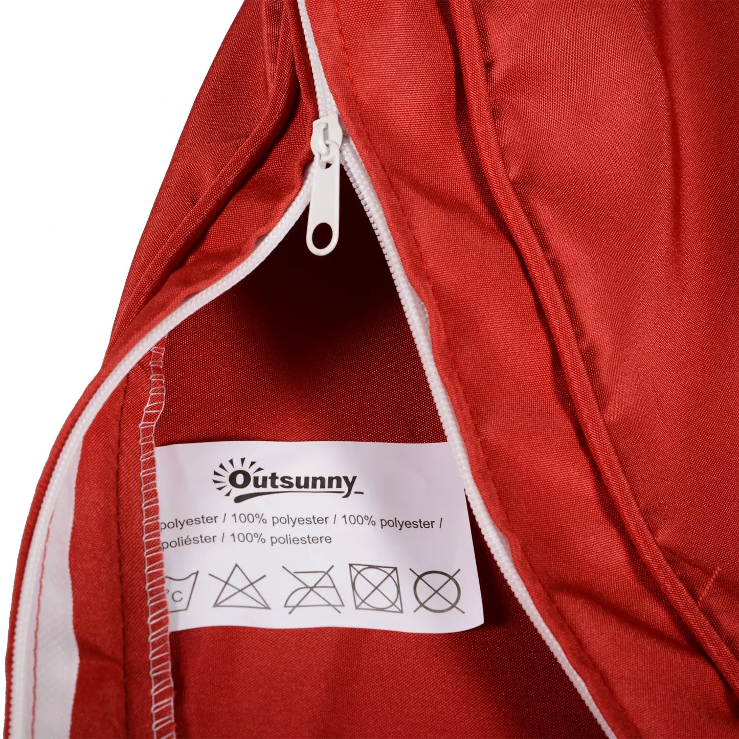 14pc Patio Rattan Sofa Set, Polyester Cover Replacement, Red Patio Chair Cushions at Gallery Canada