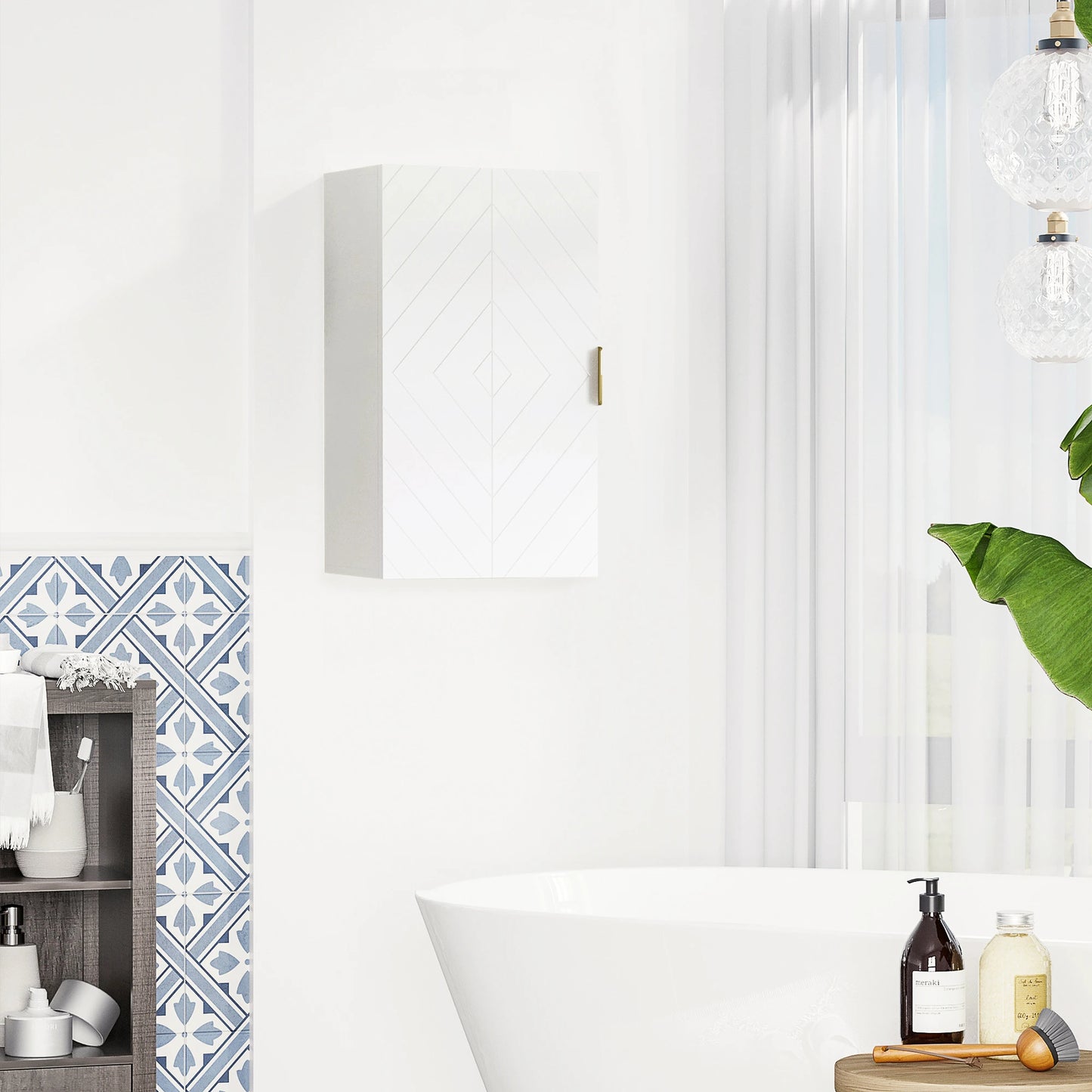 Modern Bathroom Medicine Cabinet, Adjustable Shelves, Single Door Bathroom Cabinets at Gallery Canada