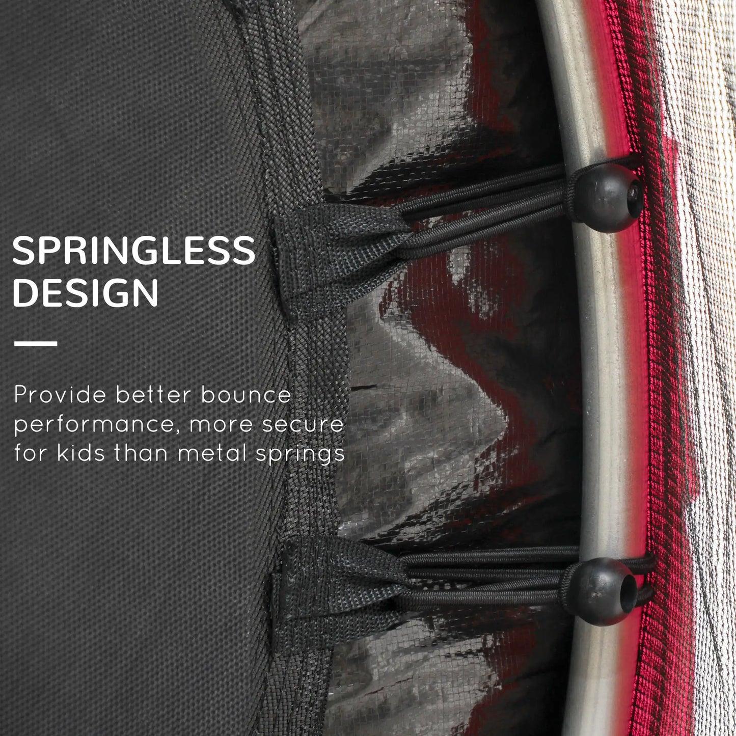 55" Kids Trampoline with Enclosure Net, Indoor/Outdoor, Pink Trampolines at Gallery Canada