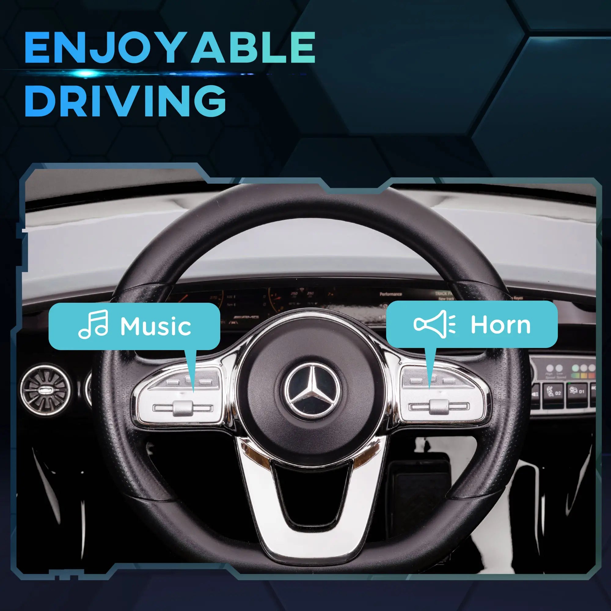 12V Ride On Car, Kids Electric Car, Remote Control, LED Lights, Black Electric Toy Cars at Gallery Canada