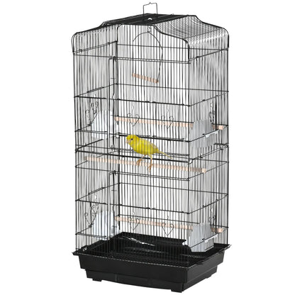 36" Bird Cage, Macaw Play House, Parrot Finch Flight Cage, Black Bird Cages at Gallery Canada