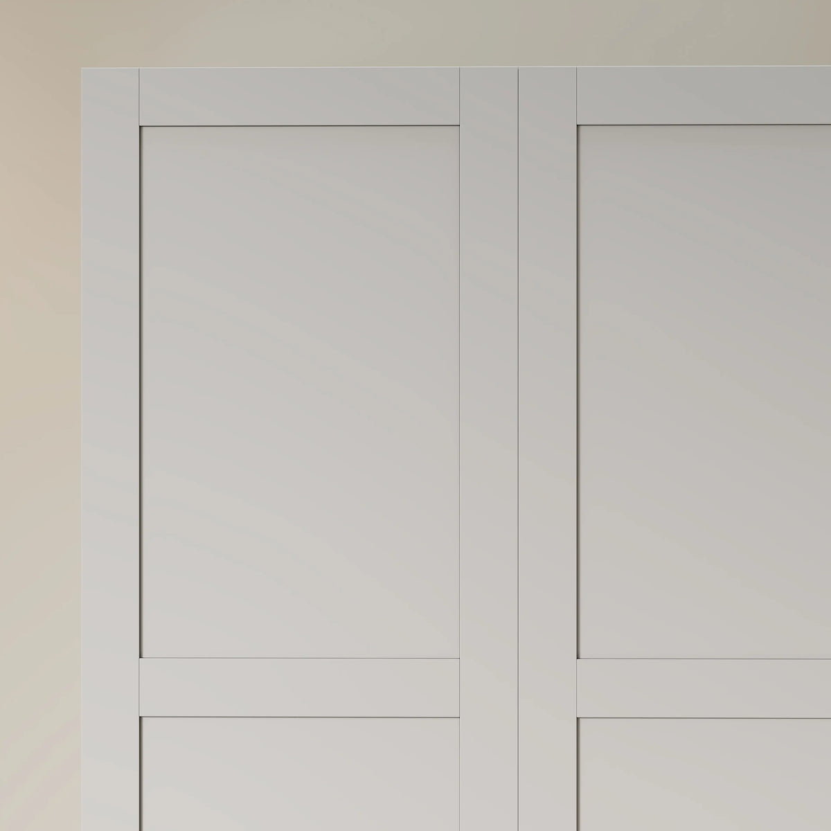 Farmhouse Pantry Cabinet, 71" Tall, Adjustable Shelves, Soft-Close Hinges, White Kitchen Pantry Cabinets at Gallery Canada