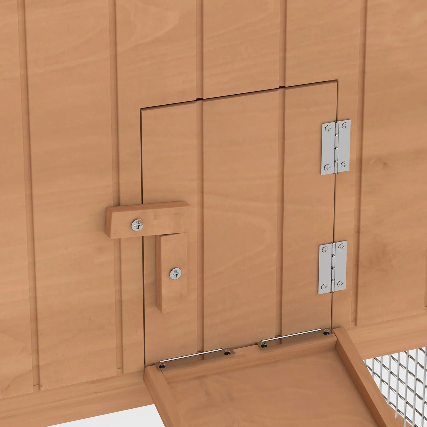 Wooden Rabbit Hutch, Bunny House Chicken Coop with Run Rabbit Hutch at Gallery Canada