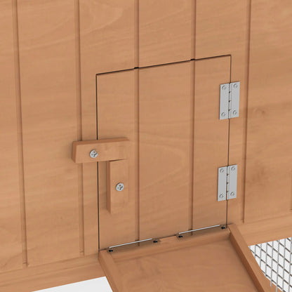 Wooden Rabbit Hutch, Bunny House Chicken Coop with Run Rabbit Hutch at Gallery Canada