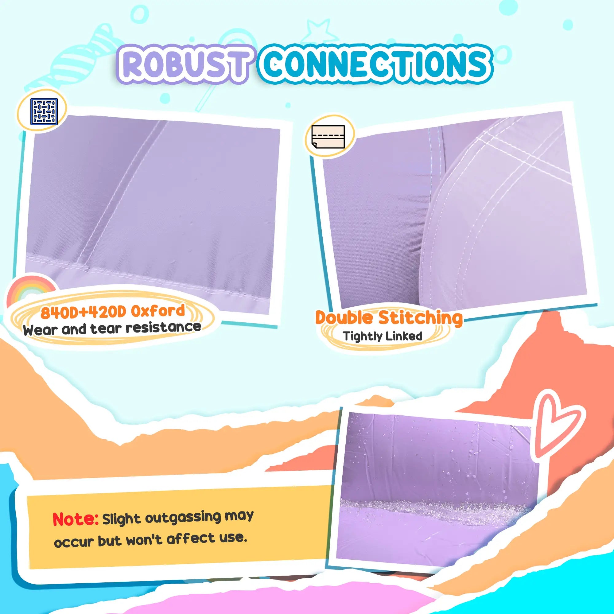 Inflatable Bounce House with Blower, Slide, 98