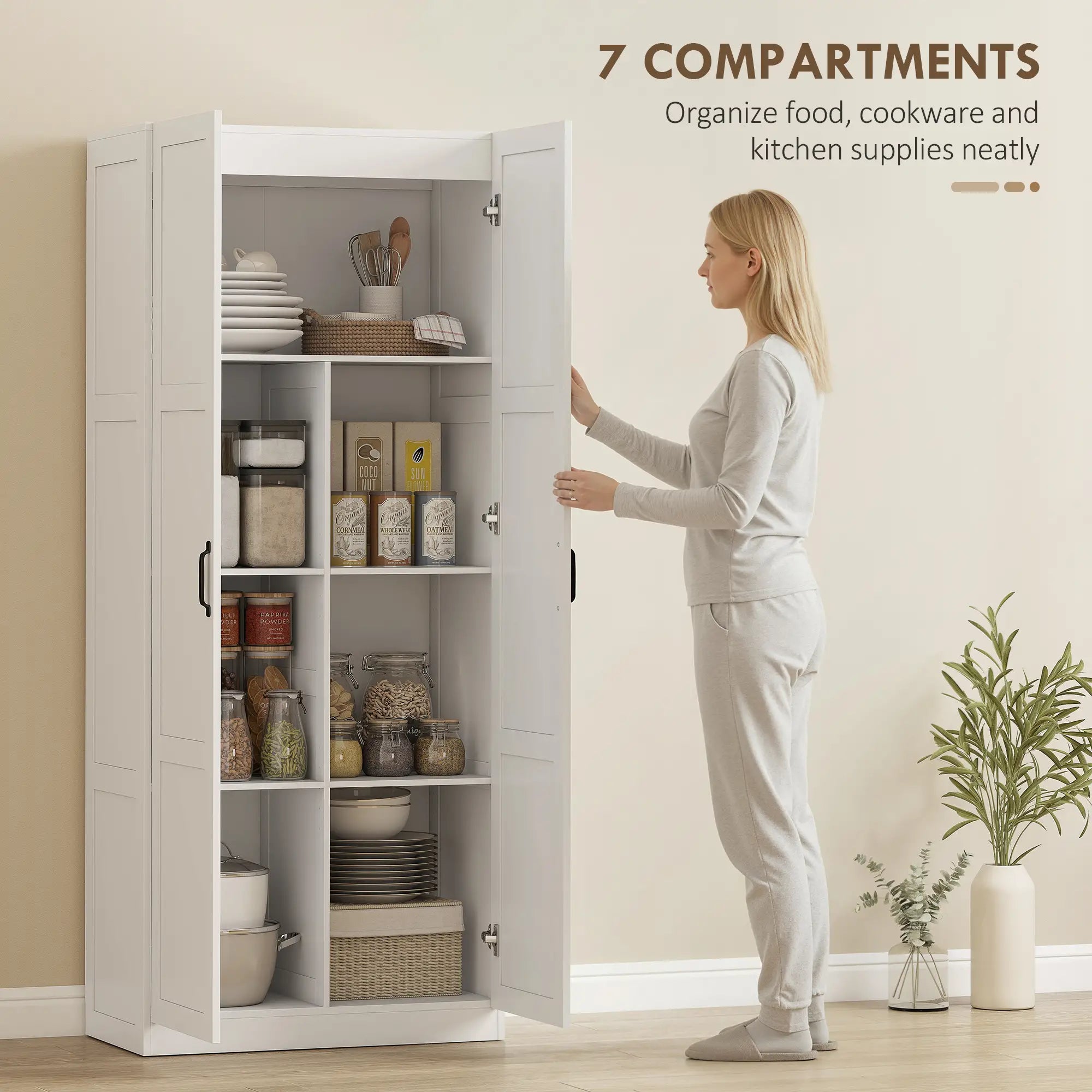 Farmhouse Pantry Cabinet, 71