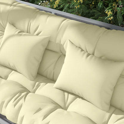 4-Piece Patio Chair Cushion Set, with Ties, Cream White Patio Chair Cushions at Gallery Canada