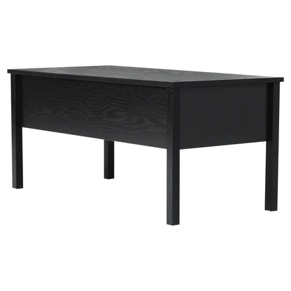 39" Lift Top Coffee Table, Hidden Storage, Living Room, Black Coffee Tables at Gallery Canada