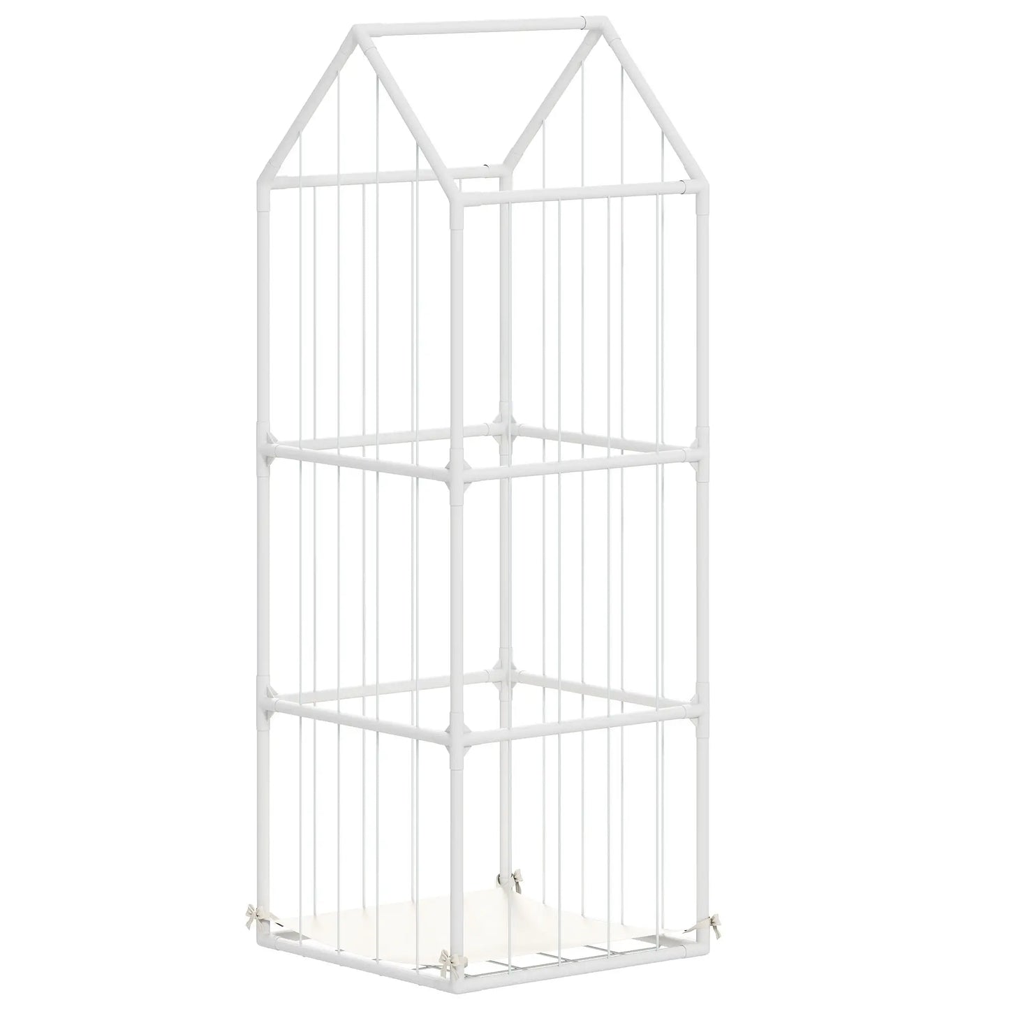 Stuffed Animal Storage Organizer, Waterproof Bottom, 47x47x132cm, no color