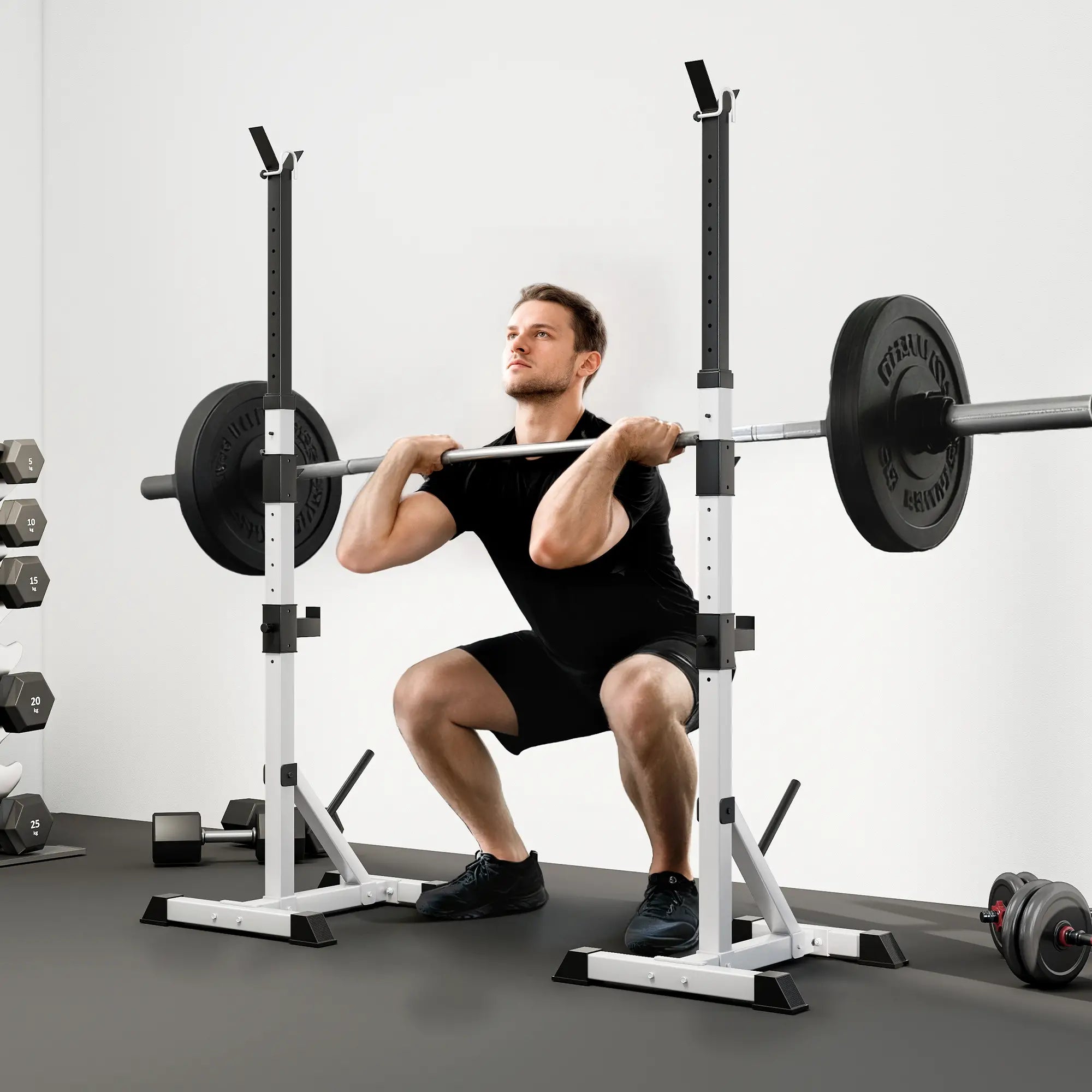 2-Piece Barbell Rack, 53.5