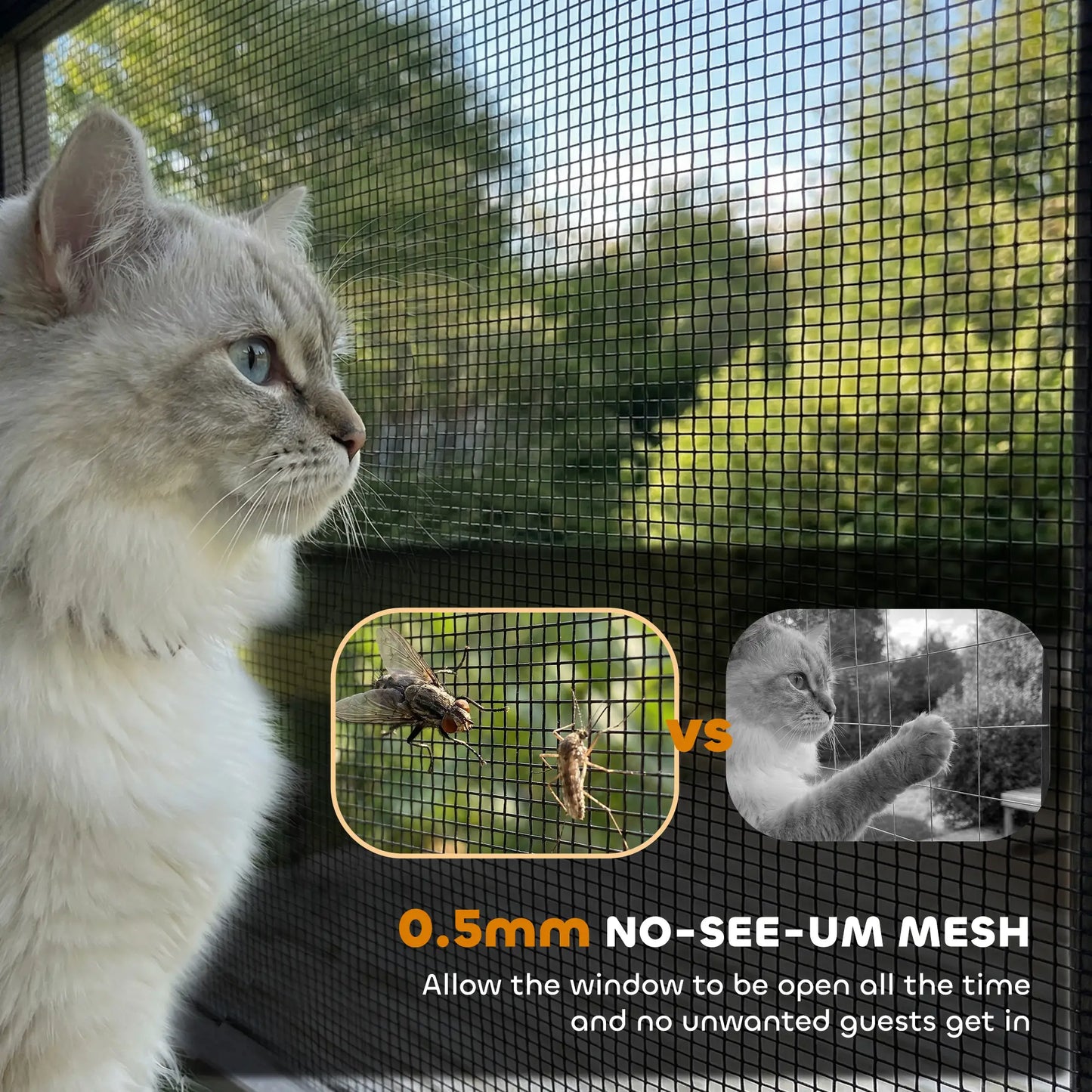 Outdoor Cat Enclosure, Wall-Mounted 2-Level, Waterproof Roof, 39.4", Grey Outdoor Cat Enclosures at Gallery Canada