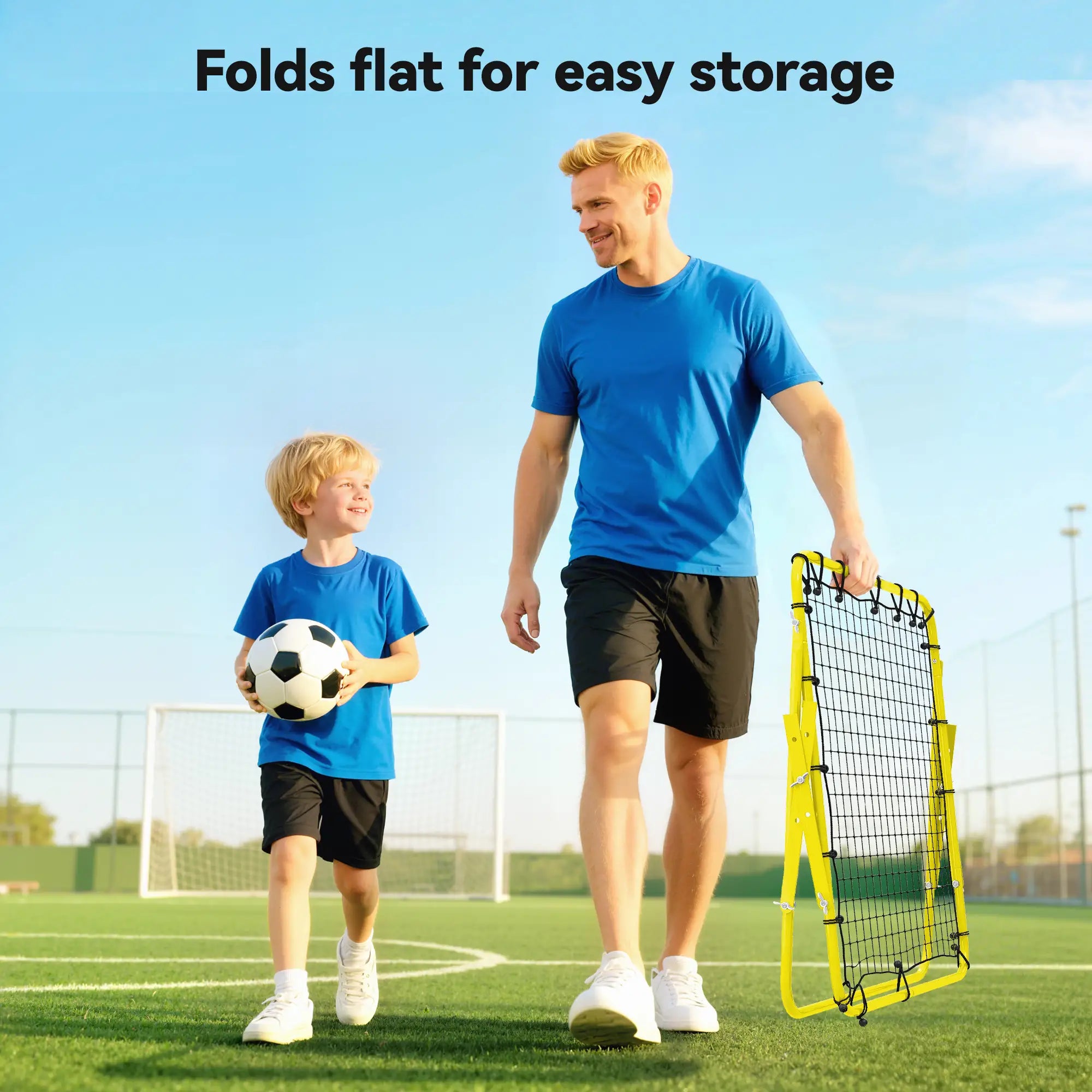 Volleyball Rebounder Net, Football Training Aid, Kickback Target, Yellow Soccer at Gallery Canada