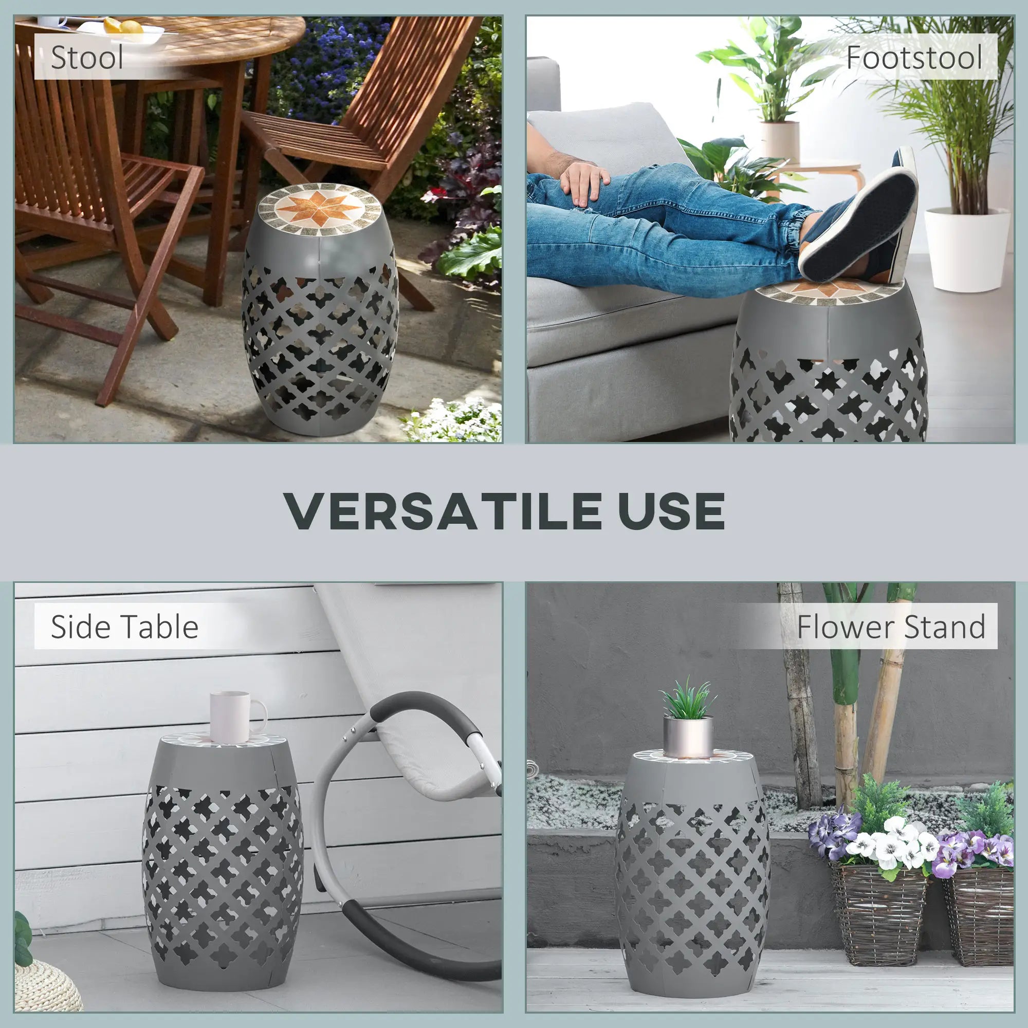 Ceramic Garden Stool, 12