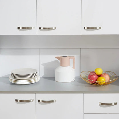 71" Modern Buffet with Hutch, Storage Cabinets, Drawer, Microwave Stand, White Kitchen Pantry Cabinets at Gallery Canada