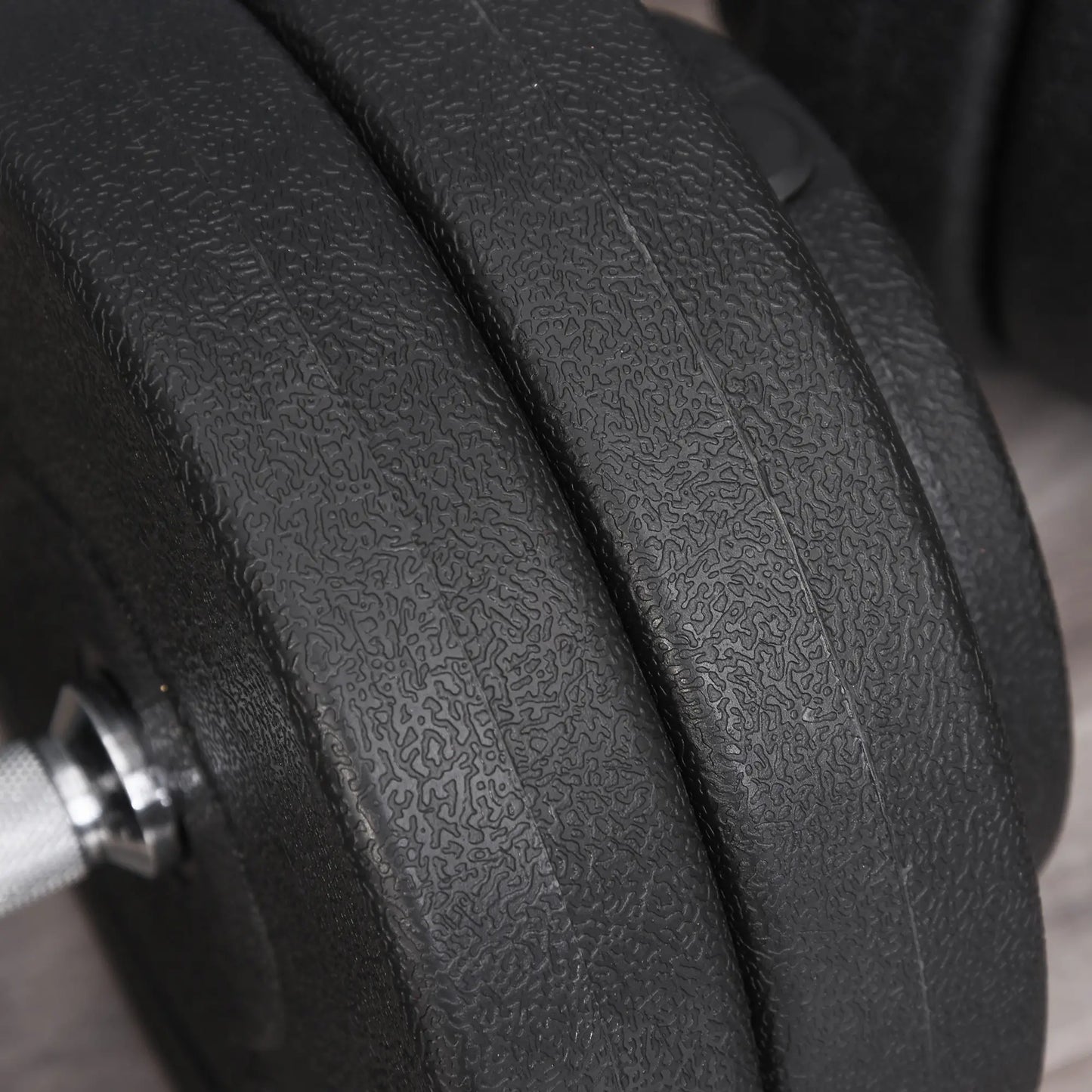 Adjustable 2 x 55lbs Dumbbell Set, Weight Training, Home Gym, Black Dumbbells & Barbells at Gallery Canada