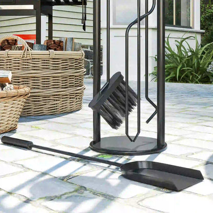 Fireplace Tools Set, 5 Pieces, Black Fireplaces & Accessories at Gallery Canada