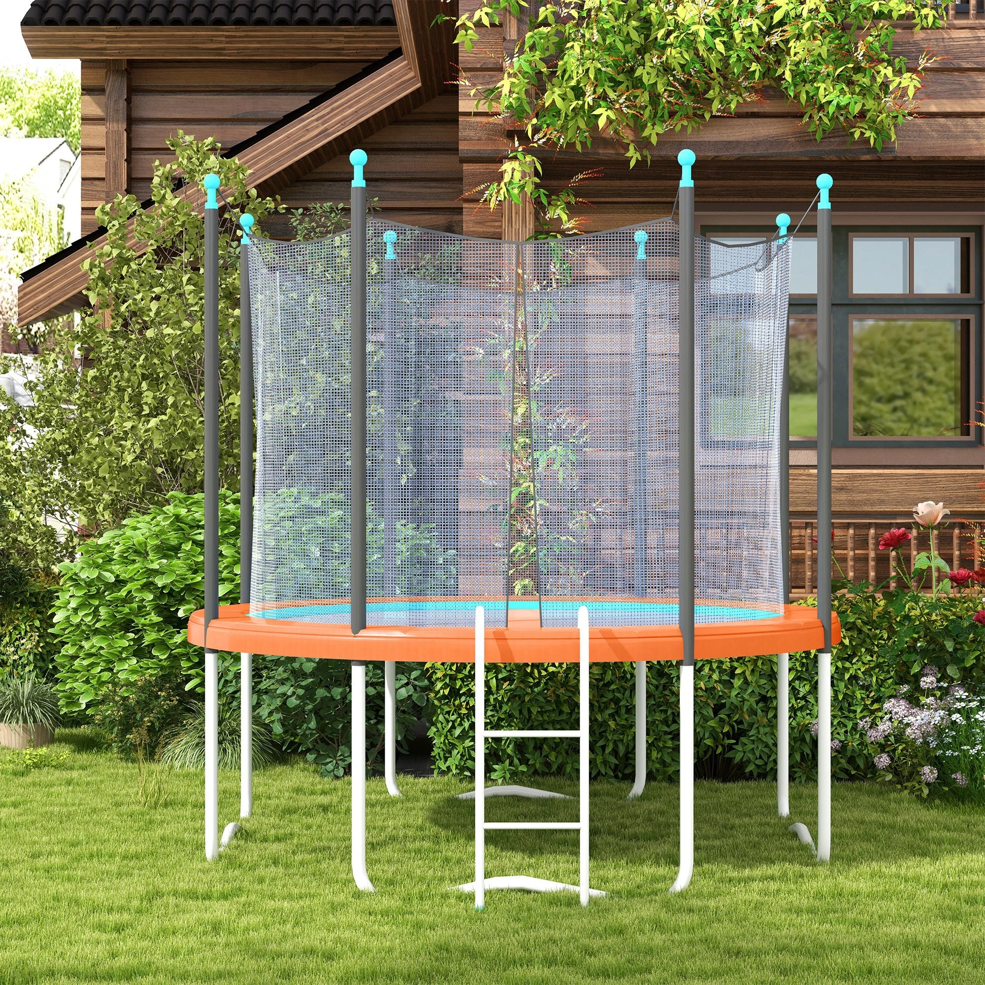 14ft Trampoline Replacement Pad, Jump Bounce Exercise, Light Orange Trampolines at Gallery Canada