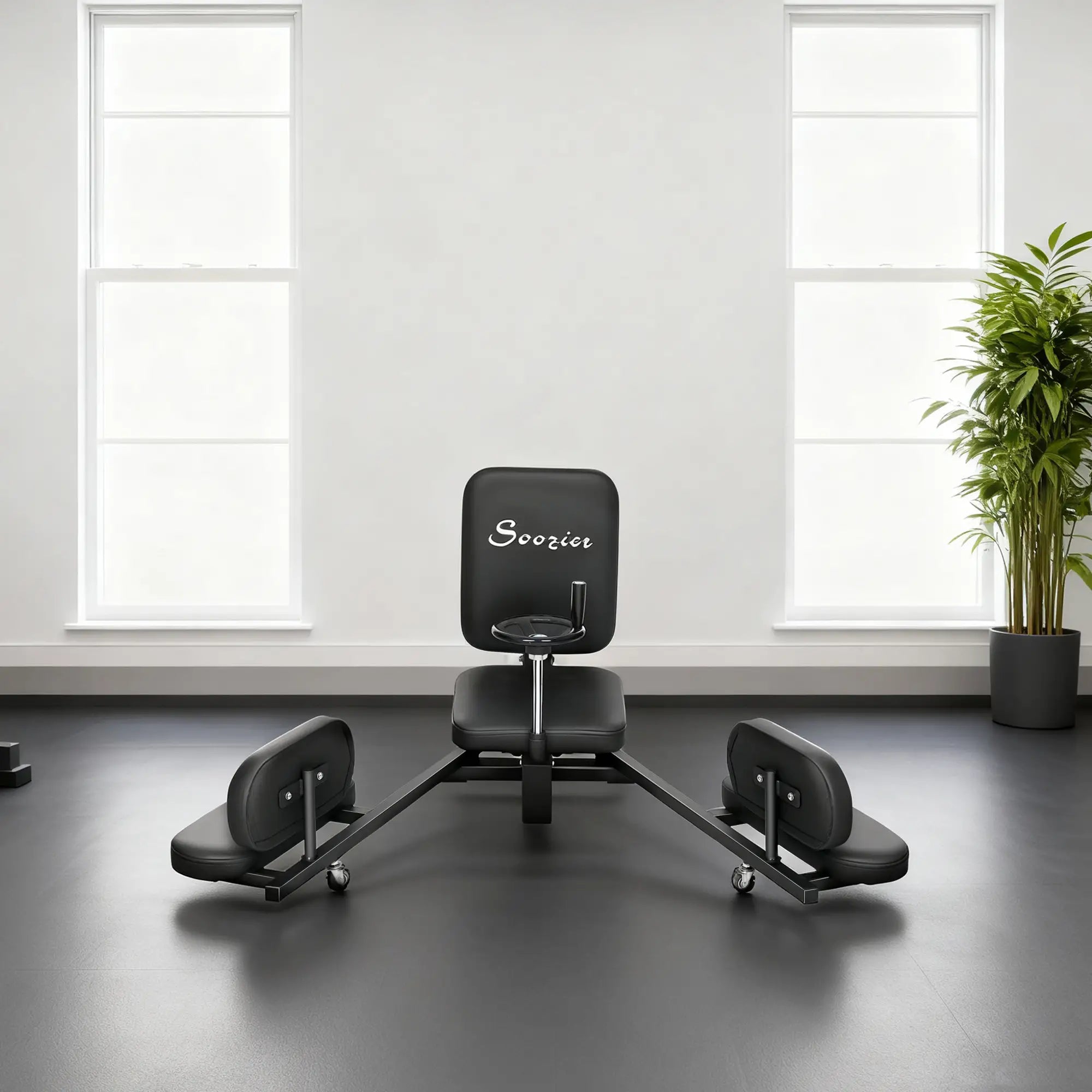 Leg Stretcher, 180° Adjustable Leg Split Machine with Handwheels Strength Training Equipment at Gallery Canada