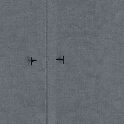 10x10 FT Gazebo Replacement Curtains, 4 Panels Sidewall, Slate Grey Gazebo Sidewalls at Gallery Canada