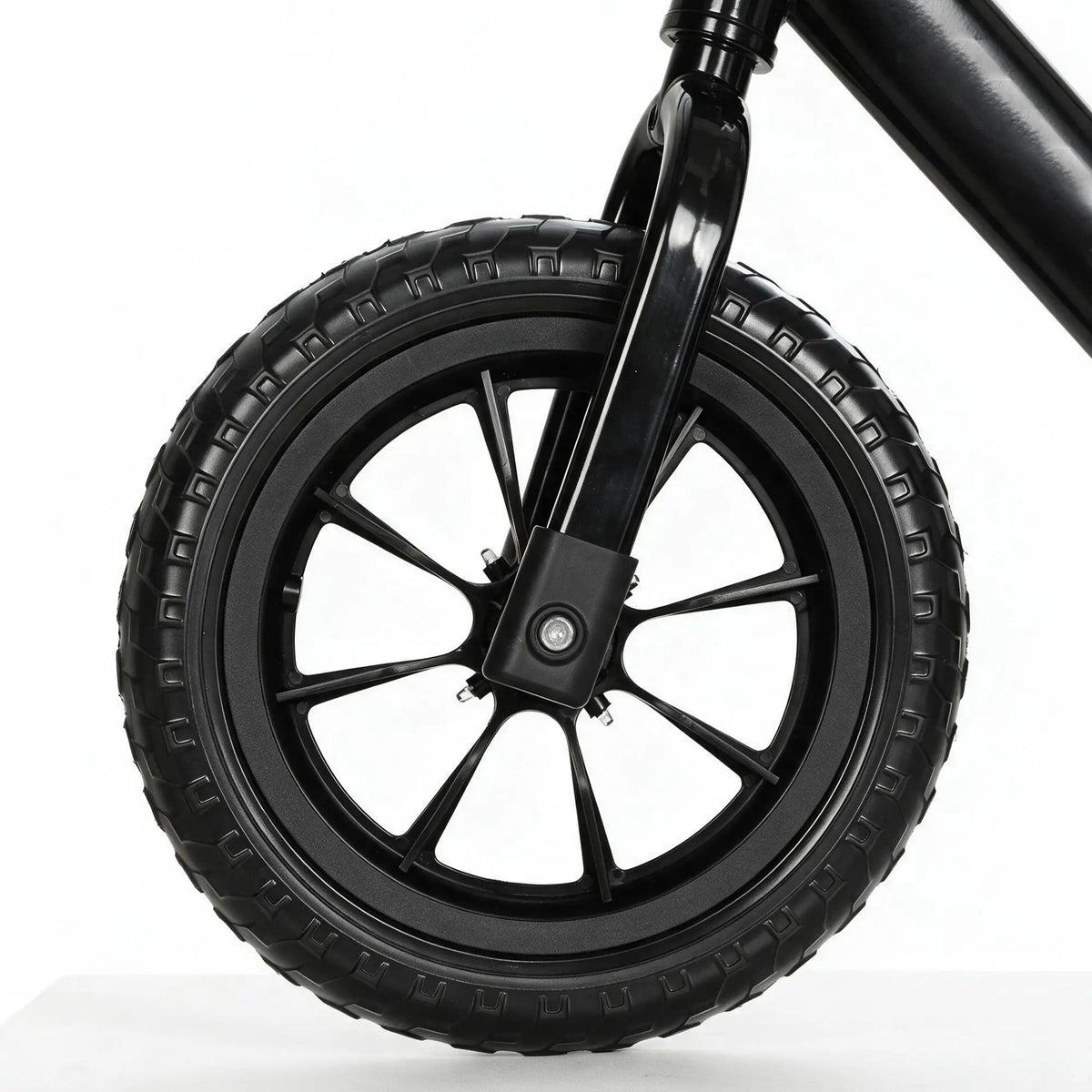 Balance Bike, Adjustable Seat and Handlebar, 2-5 Years Old, Black