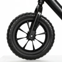 Balance Bike, Adjustable Seat and Handlebar, 2-5 Years Old, Black