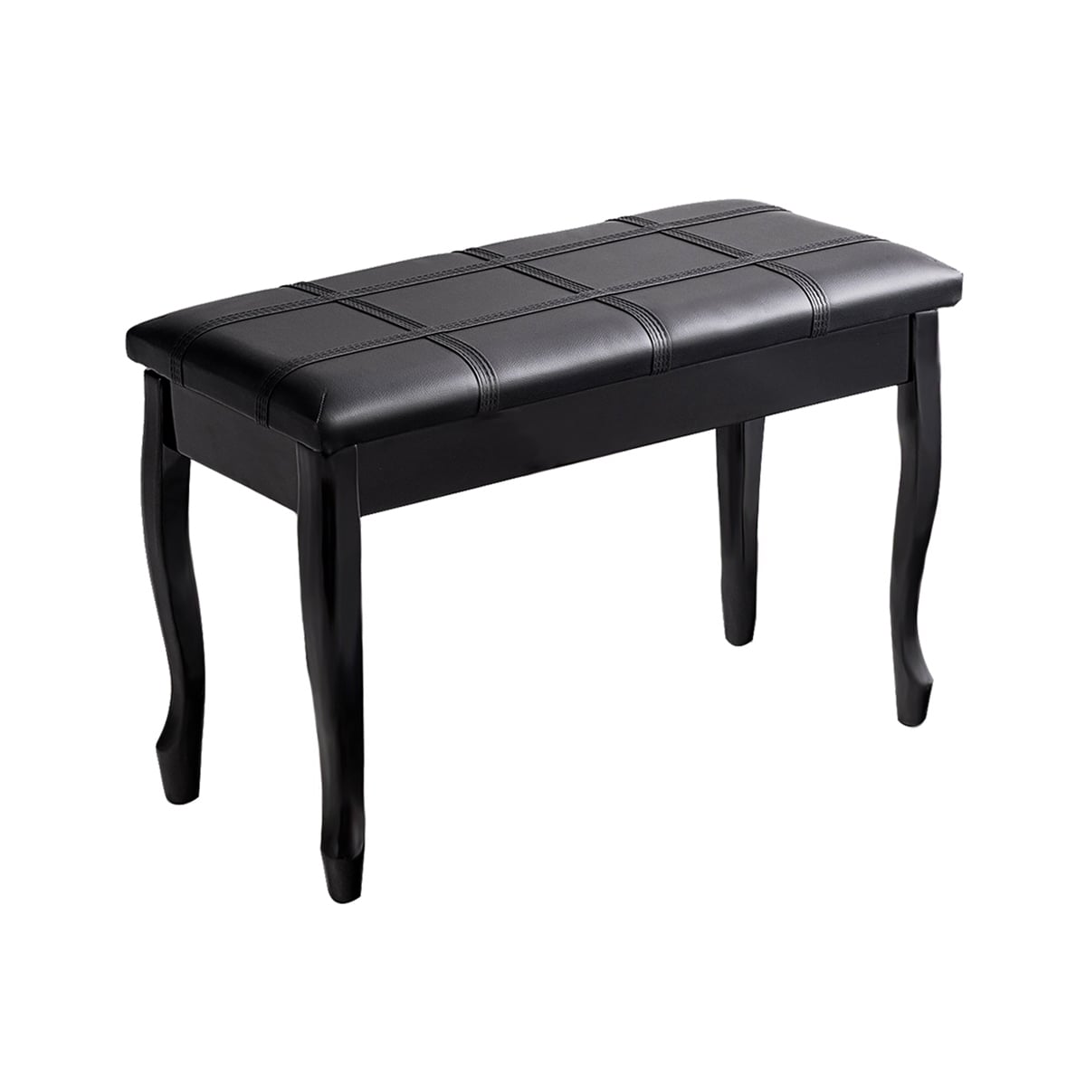 Solid Wood Piano Bench With Storage, Black Pianos & Keyboards at Gallery Canada