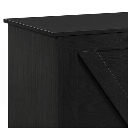 39.4 In Storage Chest With 2 Safety Hinges, White Wood Grain, White