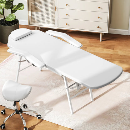 Portable Foldable Massage Table, White Portable Massage Tables at Gallery Canada