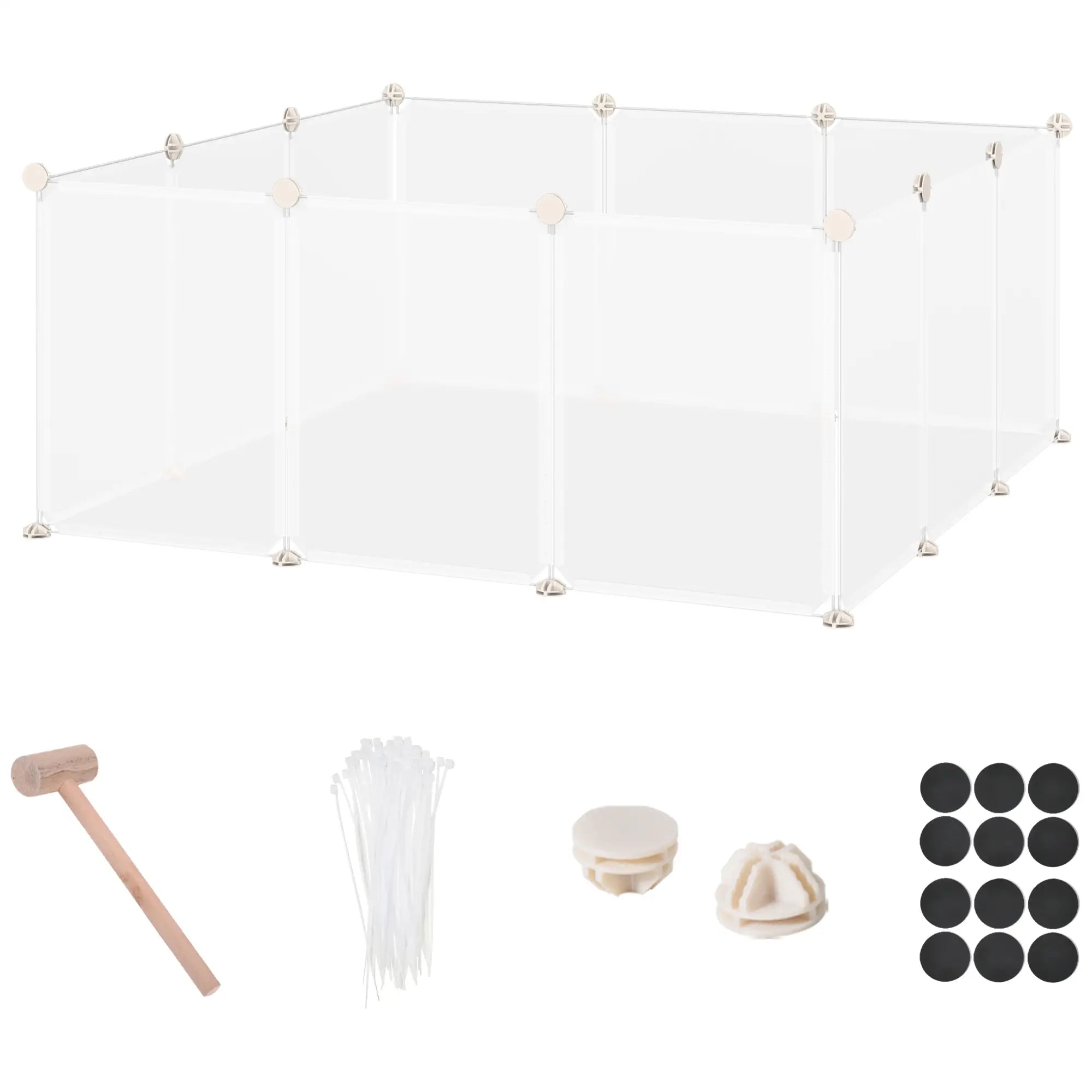 Small Animal Cage, 12 Panels, 18