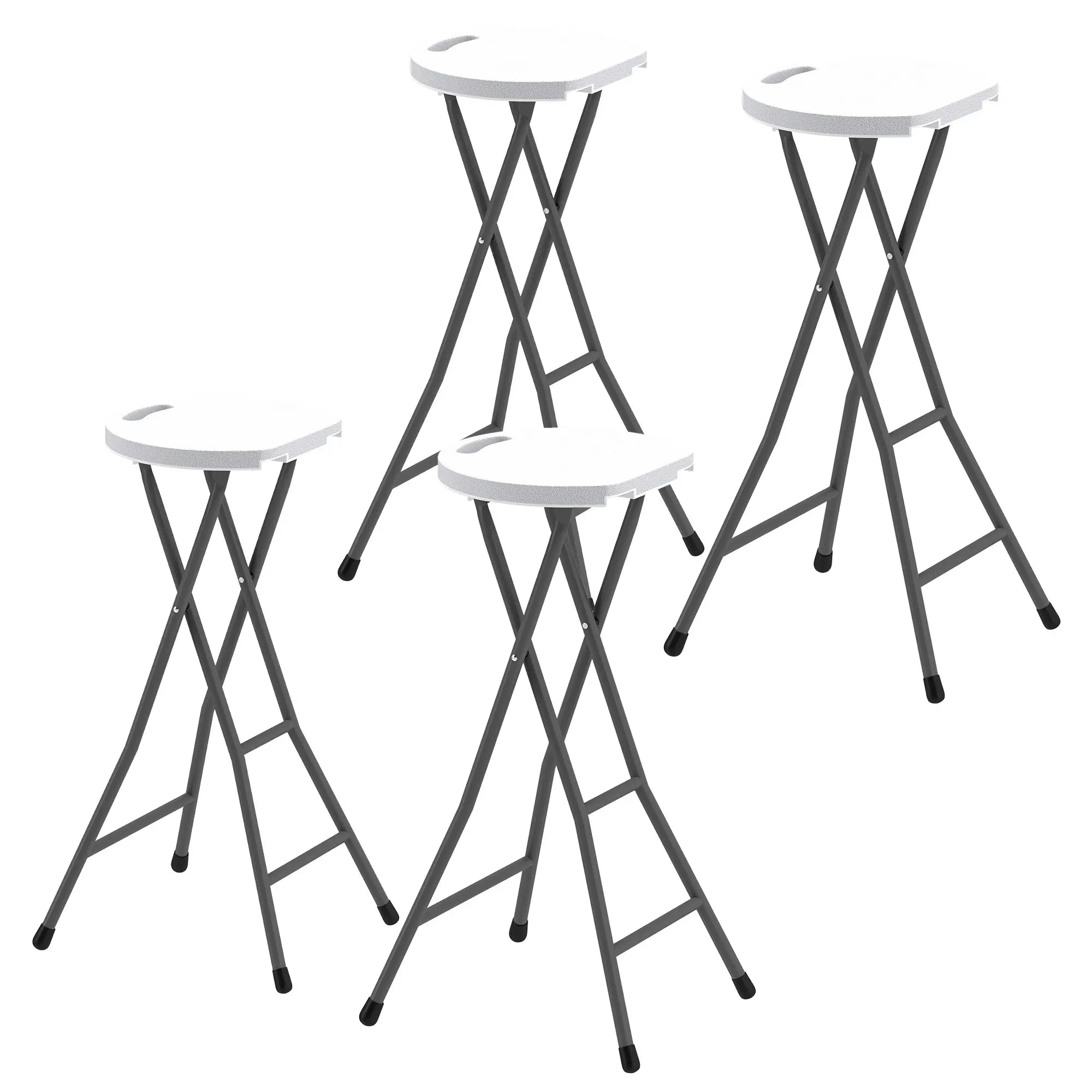 Set of 4 Folding Bar Stools, 29