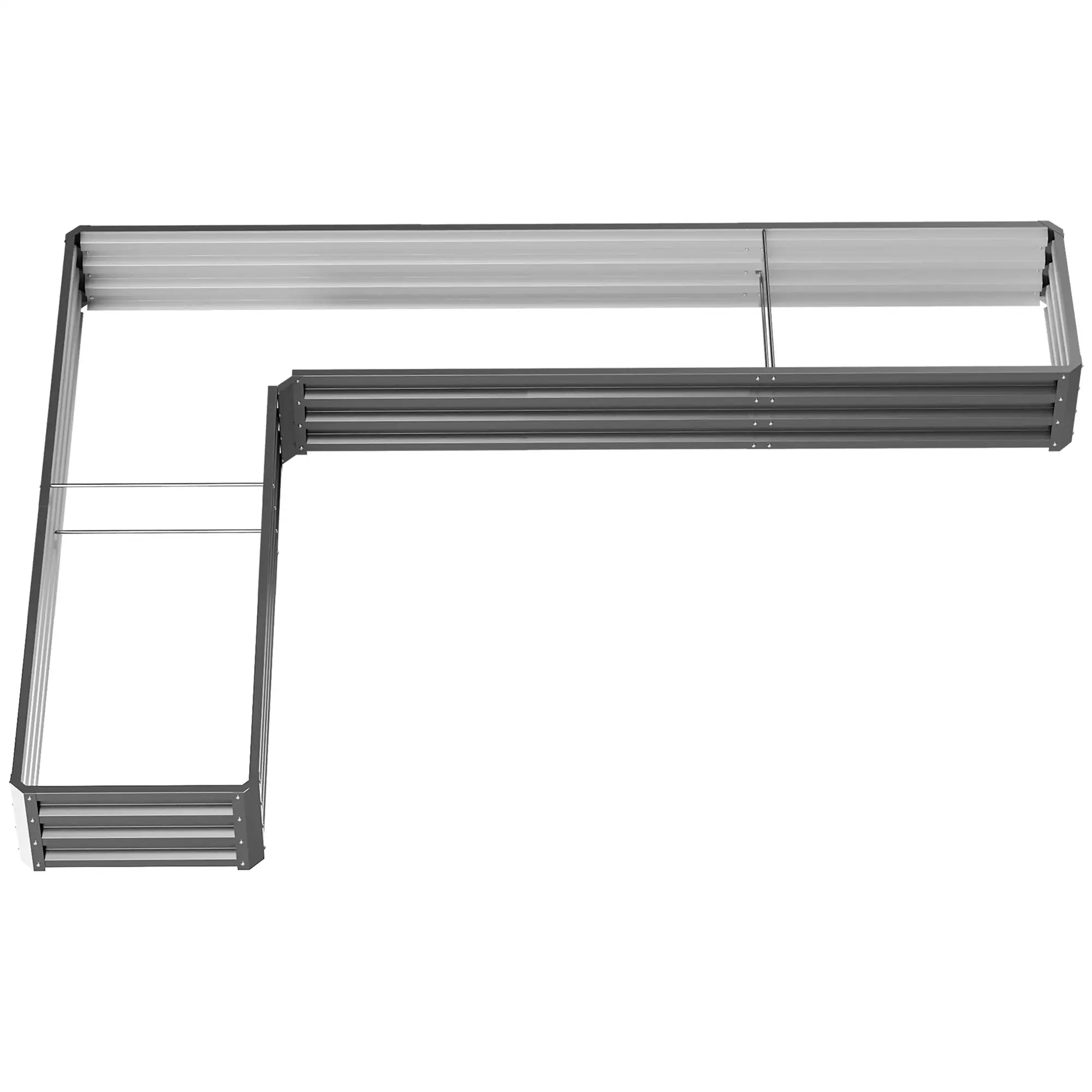 L-Shaped Raised Garden Bed, 82