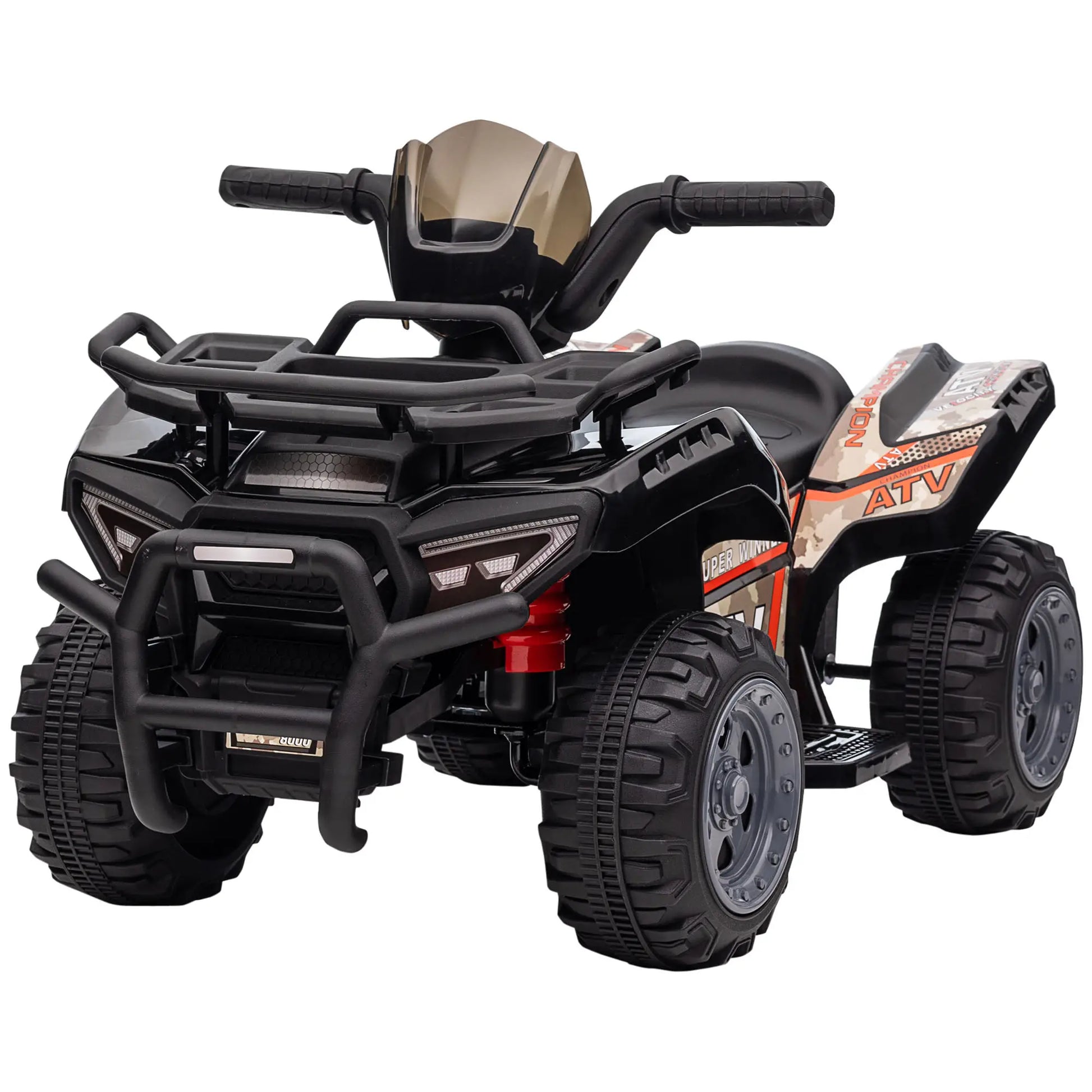 Kids Ride-On ATV Quad Bike, 6V Battery Powered, 18-36 Months, Black Electric Toy Cars at Gallery Canada