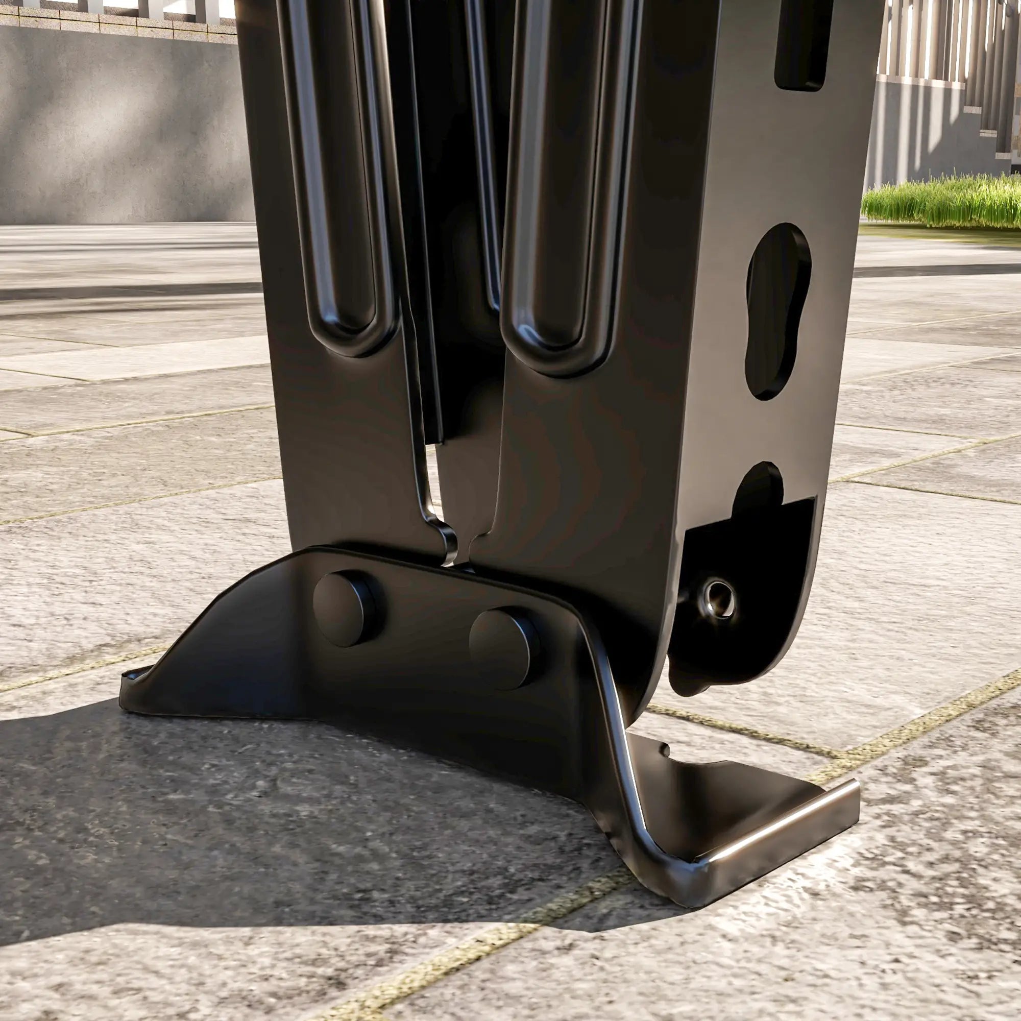Steel Car Jack, Portable Scissor Jack, 2 Ton (4400 lbs), Black Automotive at Gallery Canada