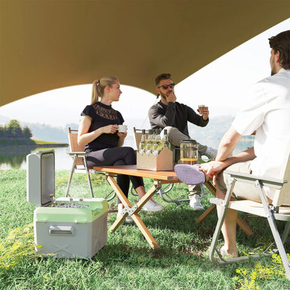 12QT Car Refrigerator, 12/24V DC, 110-240V AC, -68℉~68℉, Portable Cooler Car Coolers at Gallery Canada
