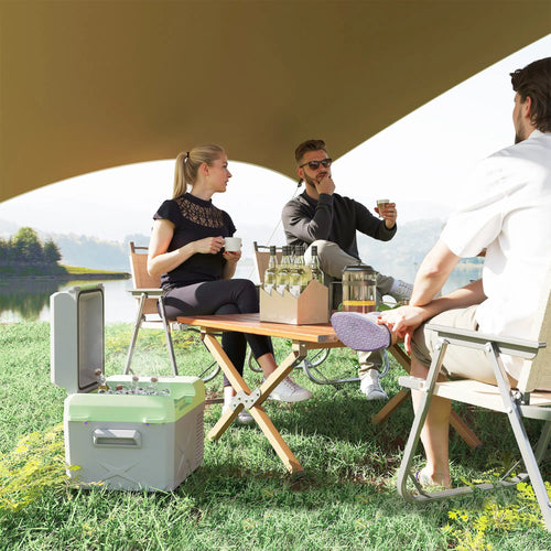 12QT Car Refrigerator, 12/24V DC, 110-240V AC, -68℉~68℉, Portable Cooler
