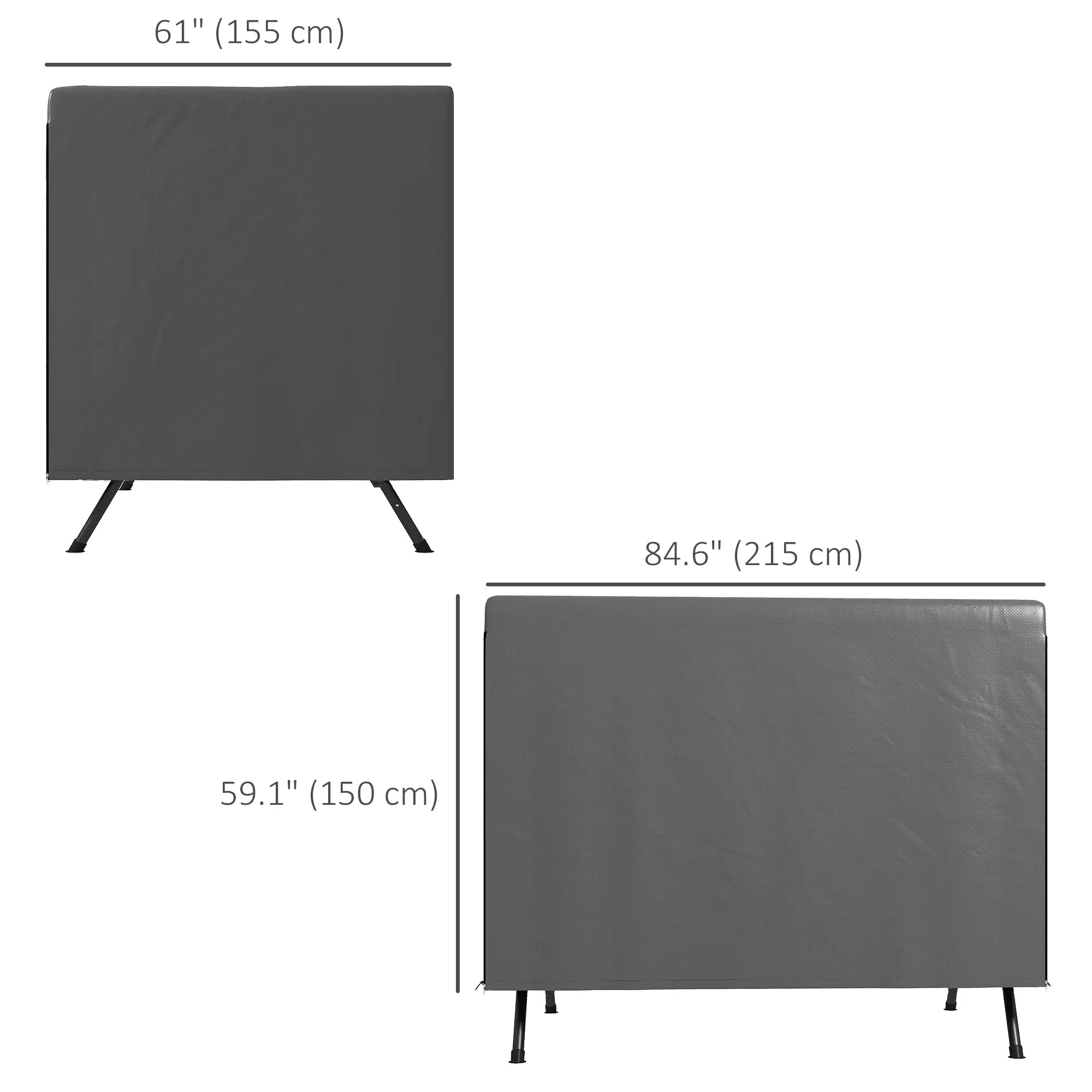 3-Seater Patio Swing Cover, Waterproof, 85